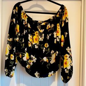 Forever 21 off the shoulder blouse.